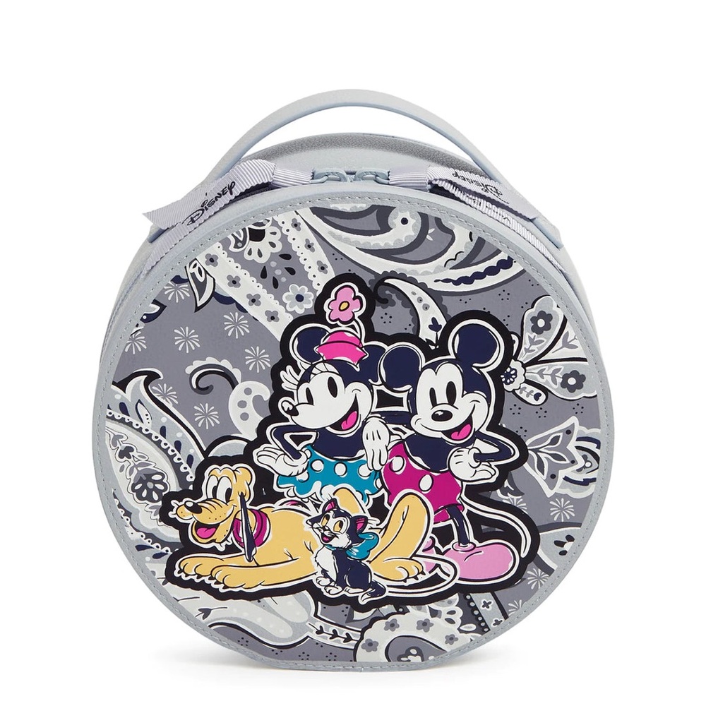 Vera Bradley x Disney Mickey Mouse Picadilly Paisley Cosmetic Bag NWT